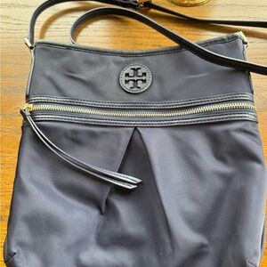 Tory Burch Nylon SwingPack Navy